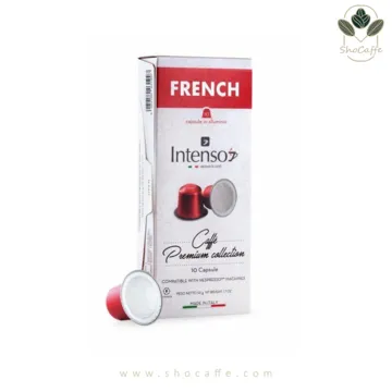 کپسول قهوه نسپرسو دلی کافه مدل French Intenso-با وزن 50 گرم